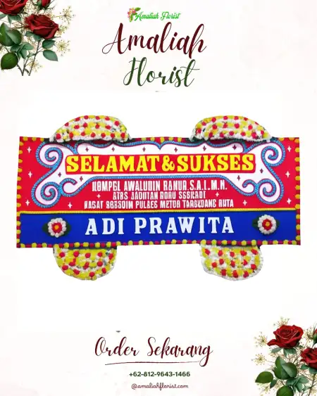 Papan Bunga Ucapan Selamat Jatipuro